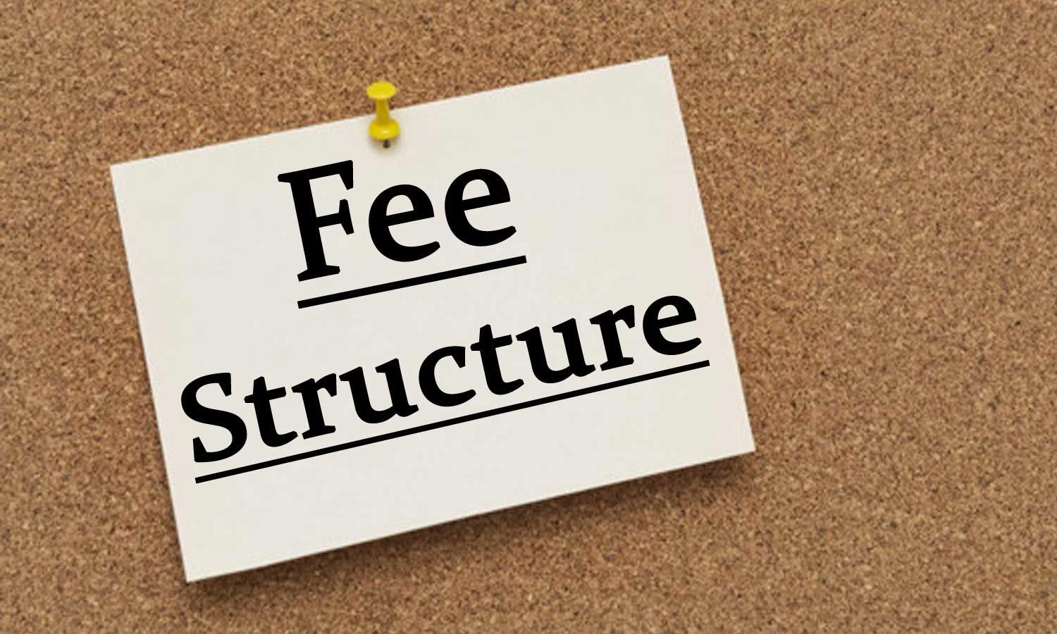Fee Structure for Academic Session 2025-26